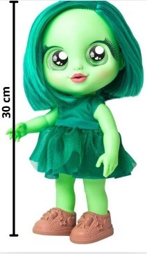 BONECA GLOW GIRLS VERDE OLIVIA